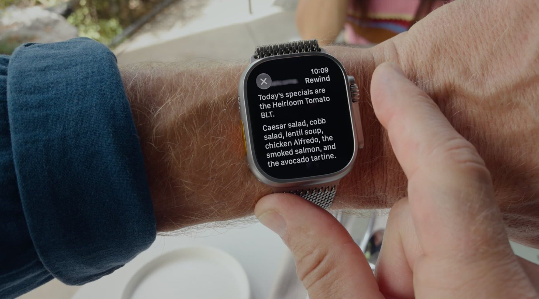 You Can't Use Apple Watch's Live Rewind Secretly, Apple Says