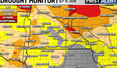Latest U.S. Drought Monitor shows improvement