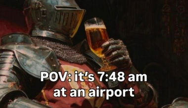 best meme about airport beers