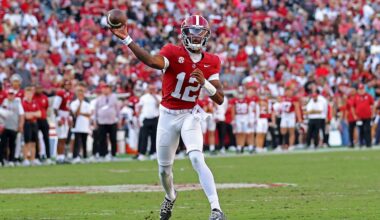 Alabama vs Kentucky over 48.5 is the college football betting play as both offenses look strong