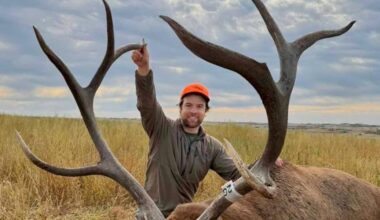 Fargo hunter harvests bull elk in unit E3