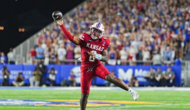 It's only week two, but Kansas QB Isaiah Marshall might have completed the pass of the year