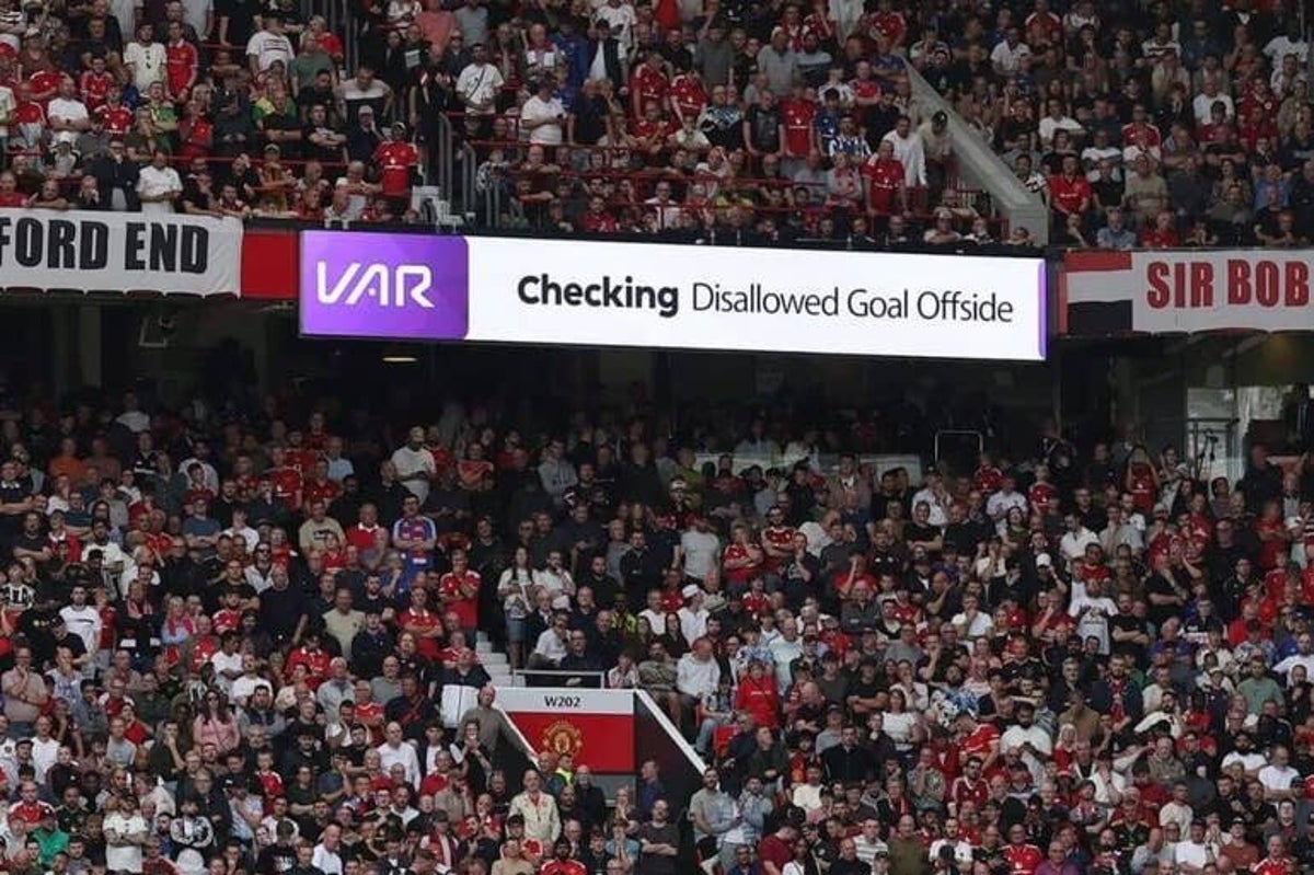 Manchester derby VAR officials stood down from duty after ‘error of judgement’ on Erling Haaland goal