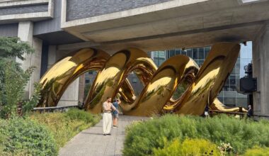 A Twisted Sculpture Lands on Manhattan's High Line