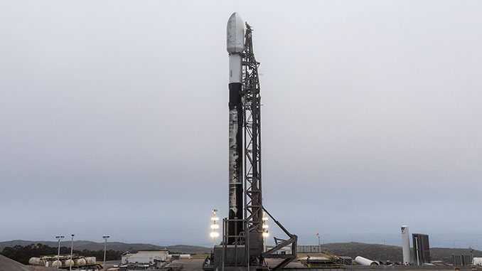 SpaceX scrubs Vandenberg launch of national security payload, targets backup window on Wednesday – Spaceflight Now