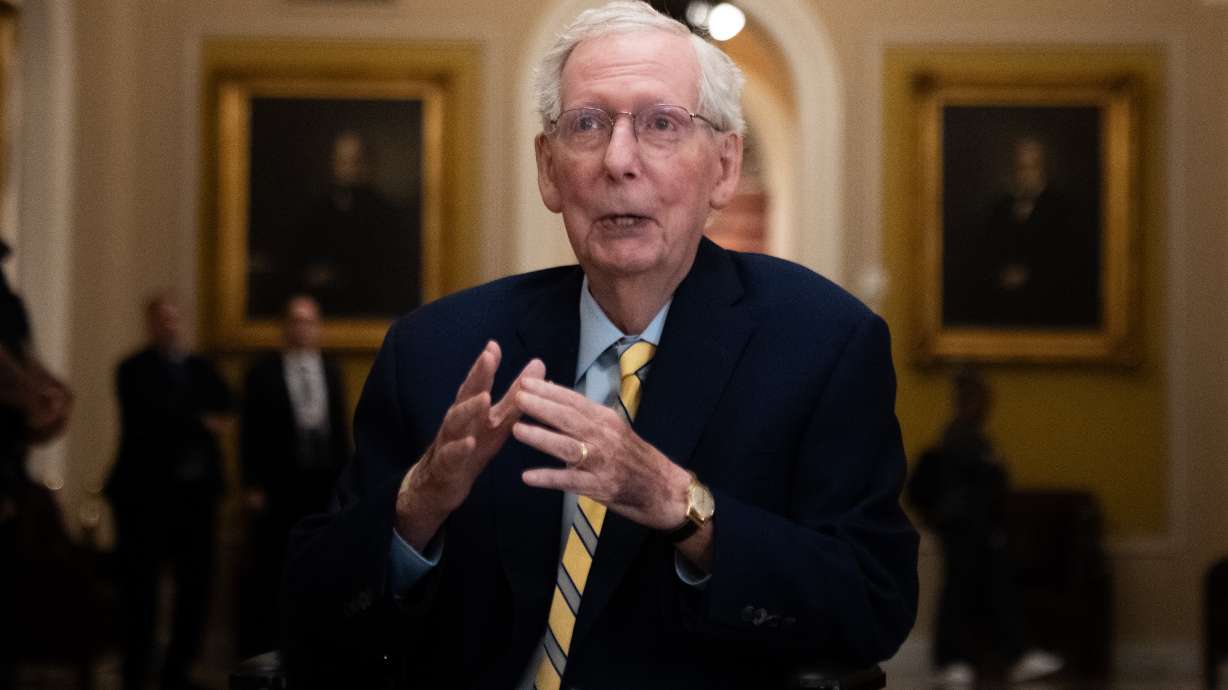 Sen. Mitch McConnell returns to the Senate after 3-month health-related absence