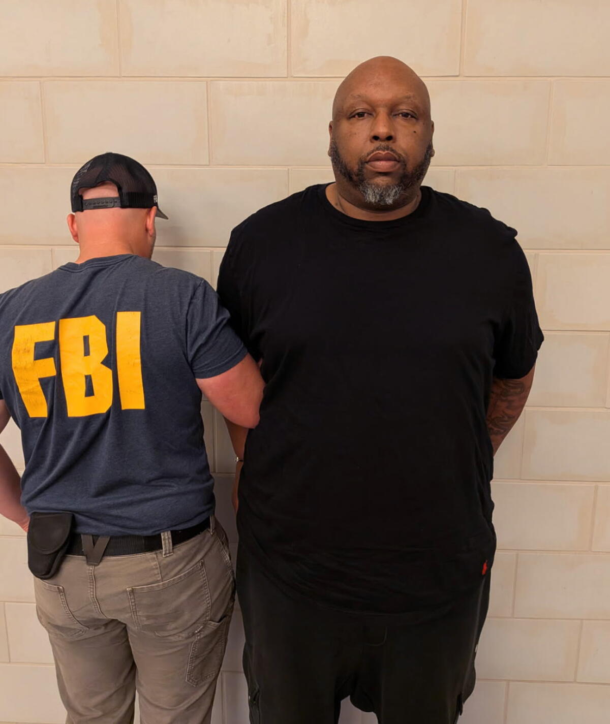 FBI agents have arrested Michael Young. 