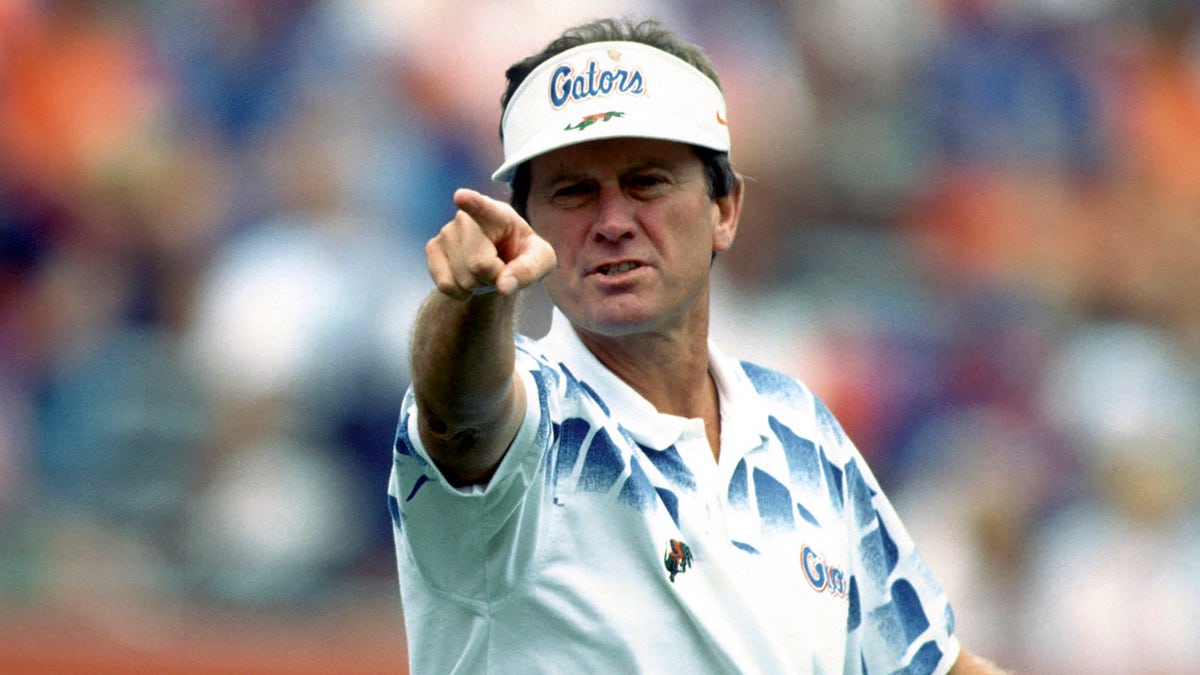 Steve Spurrier points