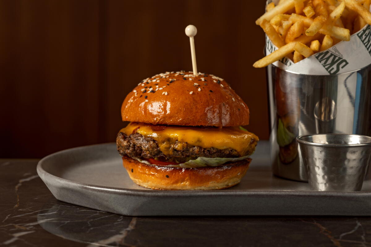 The Skywalker Ranch Wagyu burger is easily the restaurant's most popular item, according to staff.