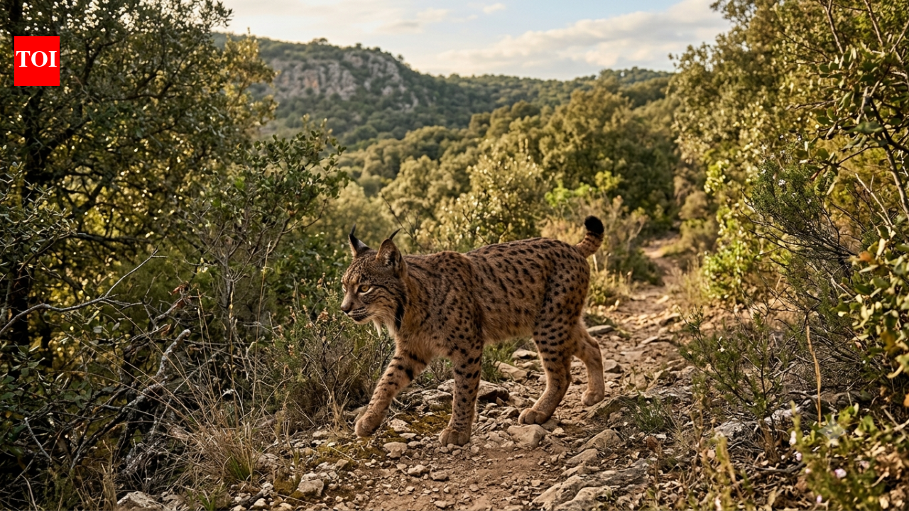 Iberian lynx fell to just 62 mature animals in 2001; conservation has helped push its population above 2,000 |