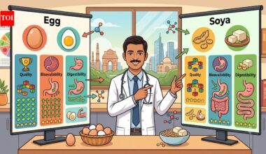 Egg or soya? Delhi NCR Doctor explains the protein debate, comparing quality, bioavailability and digestibility |