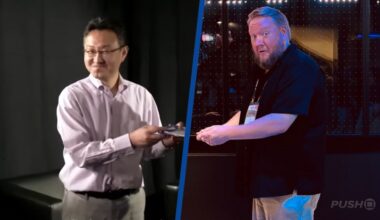 Former Sony Suits Recreate Infamous PS4 Game Sharing Skit, Only without the Disc - Push Square