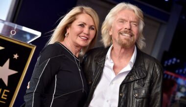 Coroner says Richard Branson's wife died from preventable blood clot