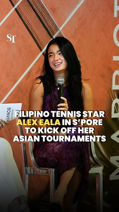 Alex Eala, Philippines' tennis trailblazer, in Singapore to start WTA Tour's Asian swing - youtube.com