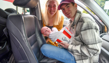 Couple's baby born in KFC parking lot earns Colonel Sanders nickname