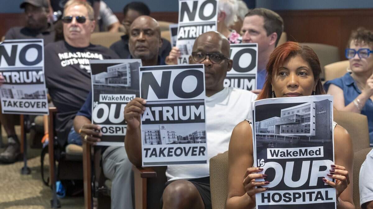 Wake County commissioners oppose WakeMed-Atrium merger