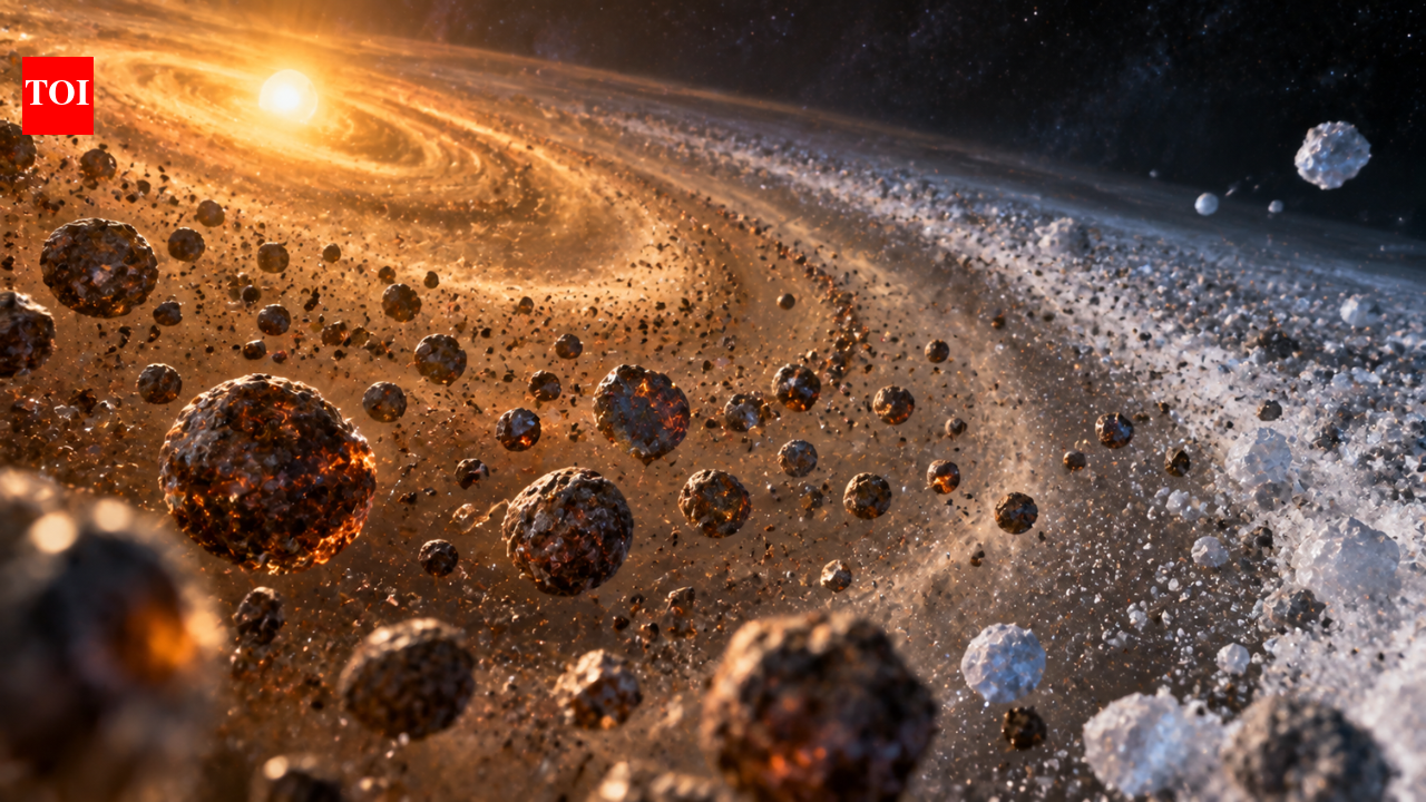 Early Solar System space rocks had up to 92% rocky chondrules as natural sorting separated them from ice-rich dust; new study finds |