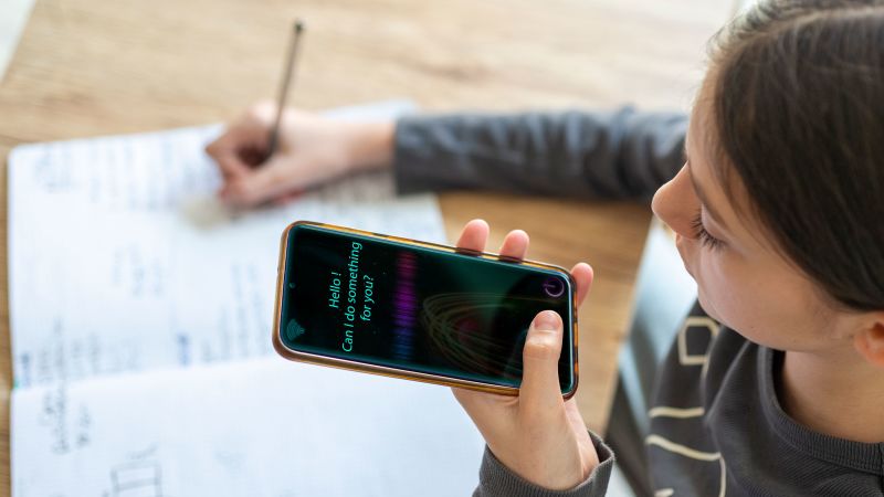 AI programs can interfere with childhood. Here’s what parents can do