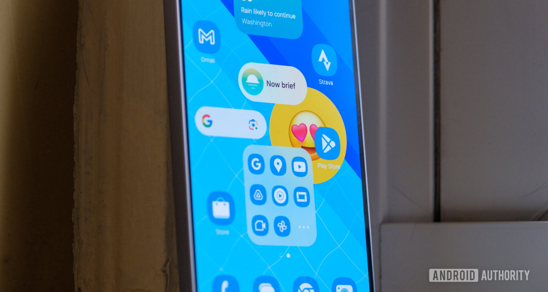 Samsung DIY Home close up on overlapping shapes
