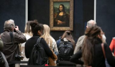 German Duo Arrested After Hanging Paintings Next to Mona Lisa