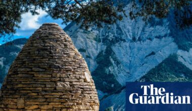 ‘To sleep in a sculpture is a wonderful idea’: a hike along Andy Goldsworthy’s epic art trail in Haute-Provence | France holidays