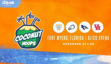 Lady Vols Headed To Coconut Hoops Tourney