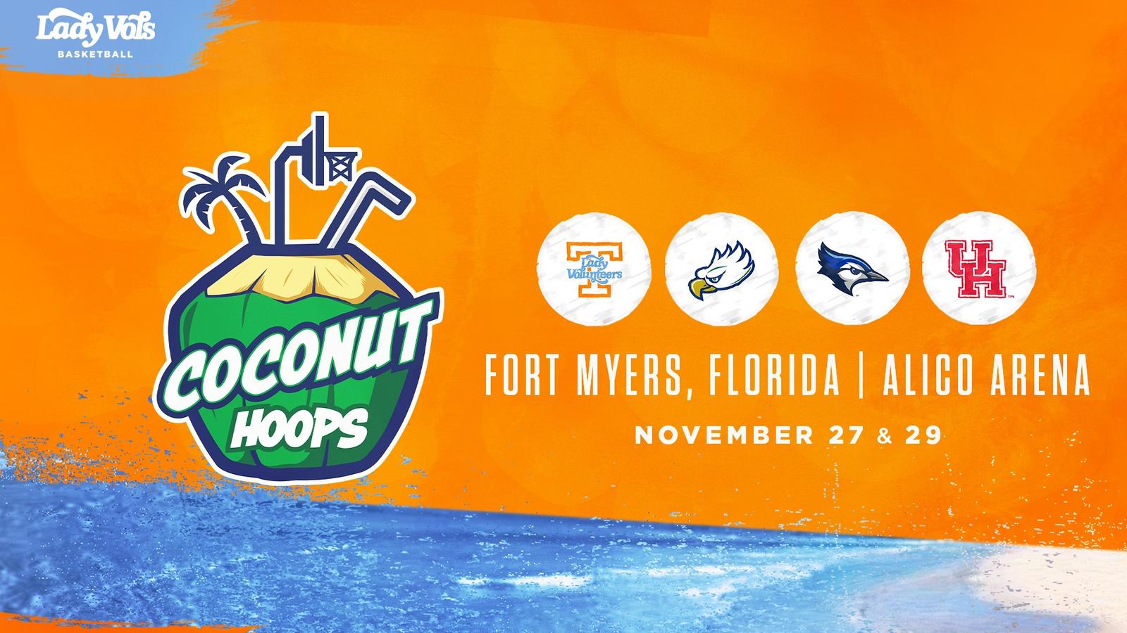 Lady Vols Headed To Coconut Hoops Tourney