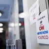 WASHINGTON, DC - SEPTEMBER 21: Signs of support for AP, CNN, MS NOW and POLITICO hang on the White House grounds on September 21, 2026 in Washington, DC. Reporters from MS NOW, CNN, and Politico have been blocked from accessing the White House since September 19th after President Trump said he was banning the three outlets from the property. Those news organizations are now suing President Trump, alleging that it violates the First Amendment.