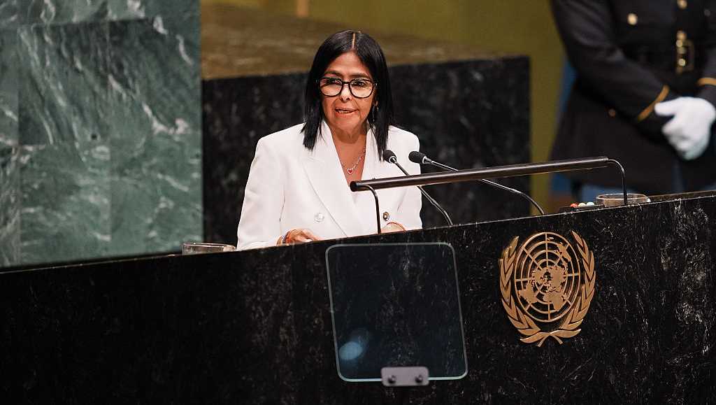 Delcy Rodríguez promises Venezuela elections at U.N.