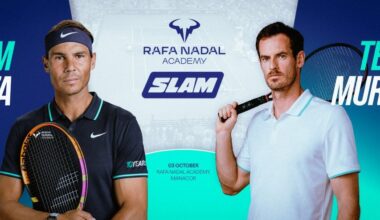 Andy Murray Joins Rafa Nadal Academy Slam