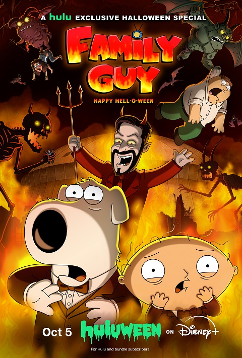 Breaking News - "Family Guy" Hulu Exclusive Halloween Special Premieres October 5 on Hulu
