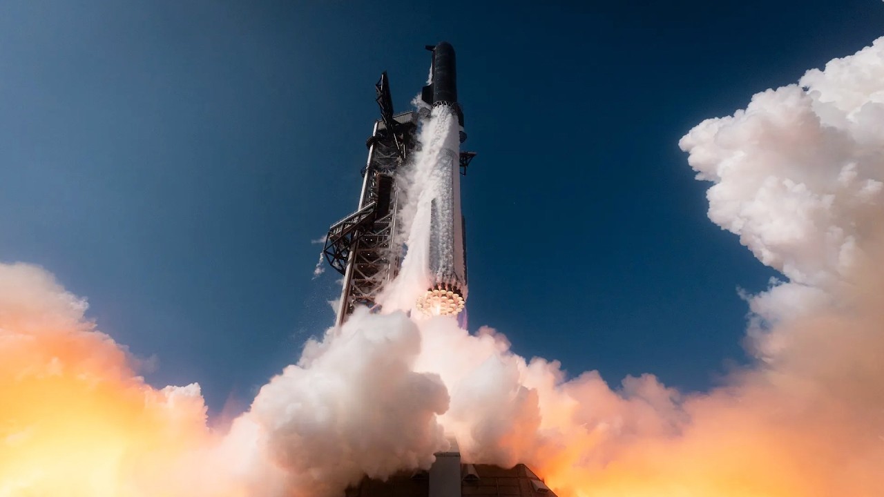 Watch live! SpaceX Starship megarocket launches to orbit for first time - YouTube