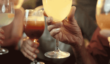 Older adults drinking alcohol