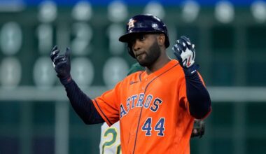 Yordan Alvarez is driving toward a Triple Crown, but he's happiest driving his family's RV