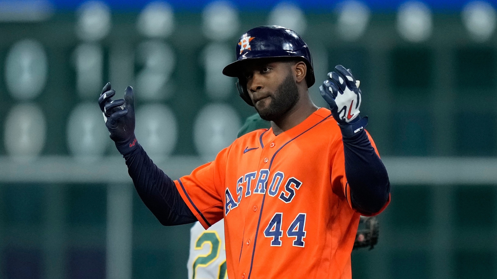 Yordan Alvarez is driving toward a Triple Crown, but he's happiest driving his family's RV