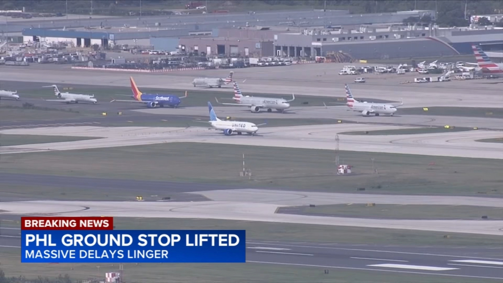 Ground stop lifted at PHL, but major delays expected to continue following equipment outage
