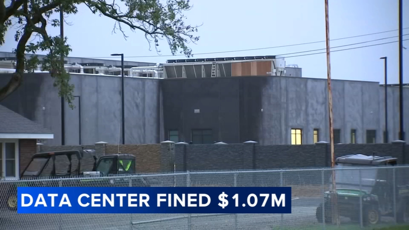 New Jersey's largest data center fined $1.07 million for air pollution violations in Vineland, Cumberland County