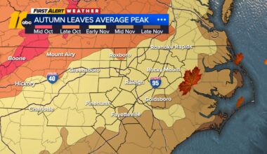 Fall colors 2026 | How fall foliage impacted by the NC drought; when are the peak times in the mountains, central North Carolina