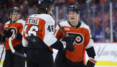 10 observations from Flyers camp scrimmage: The standouts, the new looks, and the physical battles