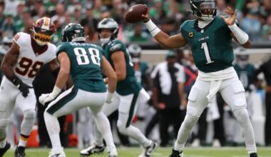 Eagles look meh in season-opening win over Commanders – Breaking AC News