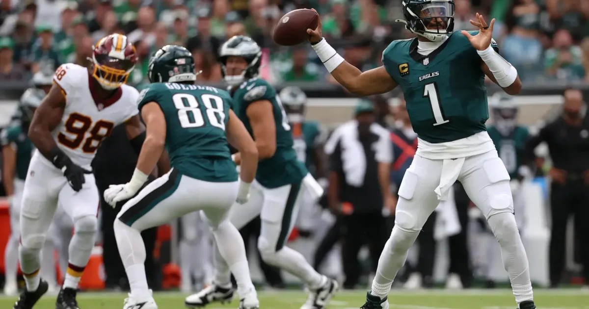 Eagles look meh in season-opening win over Commanders – Breaking AC News