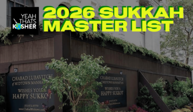 [MASTER LIST] Global Sukkah Restaurants 2026 • YeahThatsKosher