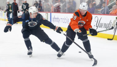 Flyers’ first preseason lineup reveals some interesting plans