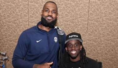 Kai Cenat Dishes on LeBron James' Texting Habits, Says 76ers Star Is 'Most Down to Earth'