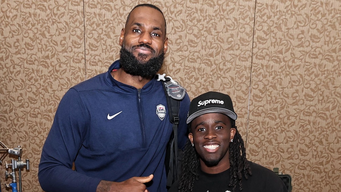 Kai Cenat Dishes on LeBron James' Texting Habits, Says 76ers Star Is 'Most Down to Earth'