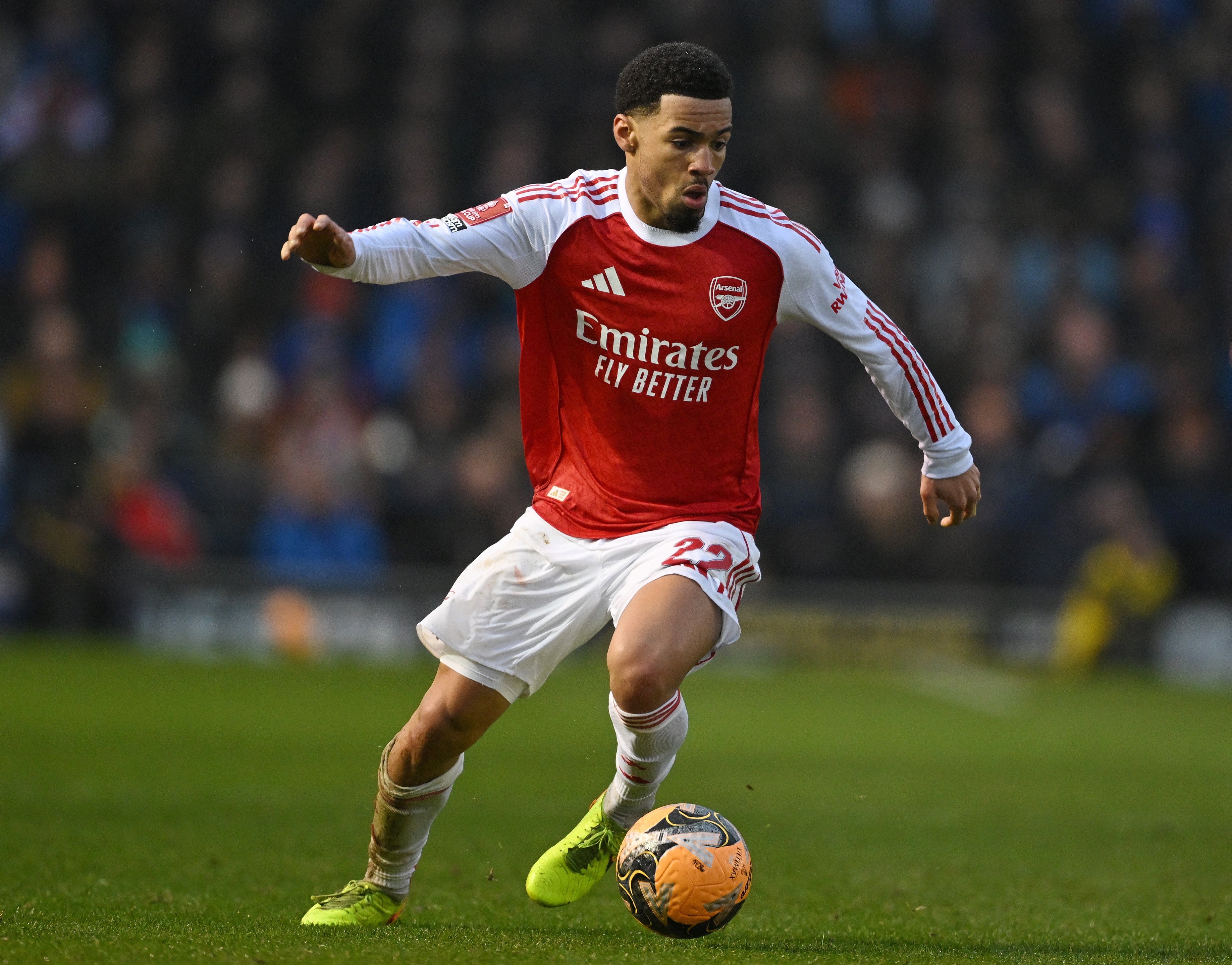 Ethan Nwaneri of Arsenal is poised to leave on loan