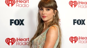 HOLLYWOOD, CALIFORNIA - MARCH 26: Taylor Swift attends the 2026 iHeartRadio Music Awards at Dolby Theatre on March 26, 2026 in Hollywood, California. (Photo by Frazer Harrison/Getty Images)