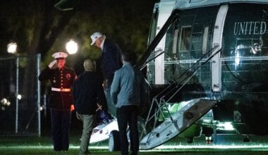Iran-US war latest: Trump cuts short Camp David visit as Americans in the Middle East issued travel warnings