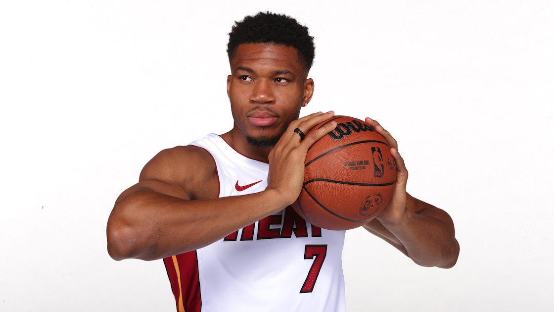 Everything Giannis Said About Heat Training Camp, Injury Status, Facing Bucks After Trade and More