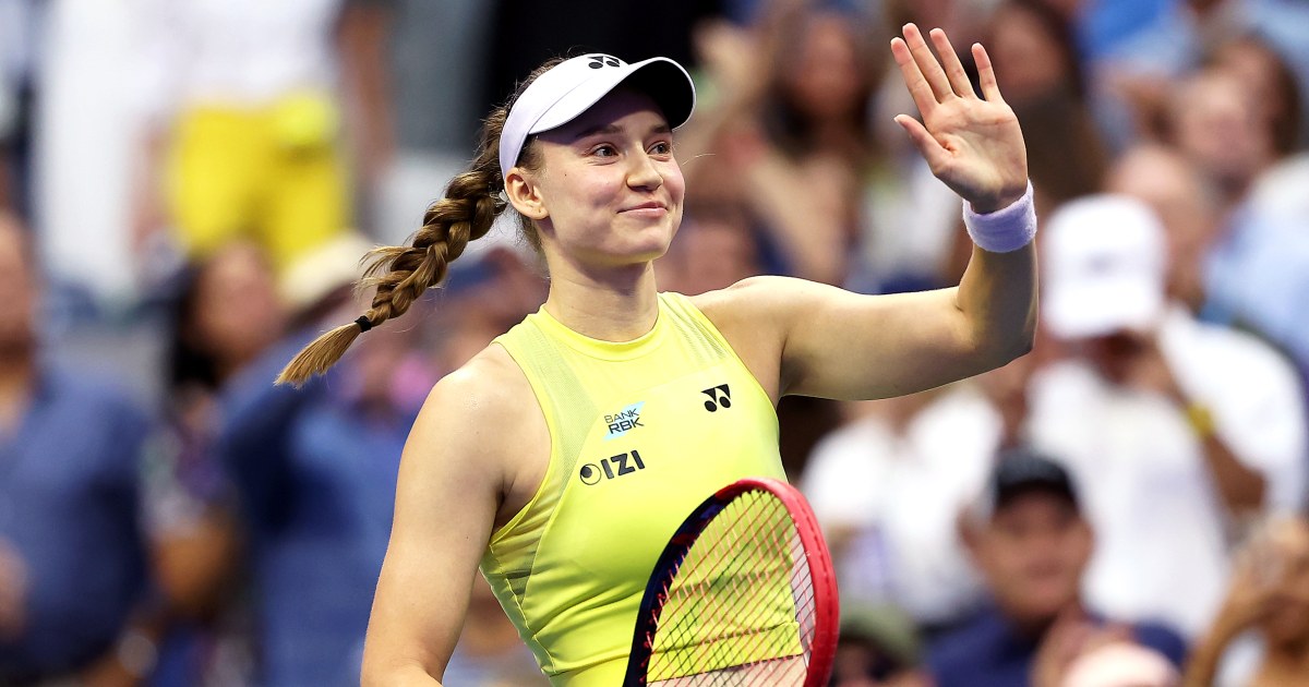 Elena Rybakina, the world’s No. 1 tennis player, shares her secret to being calm - NBC News